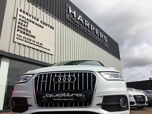 Audi and Volkswagen servicing and car sales in Carlisle